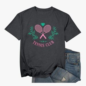 NWOT White Tennis Club Tee